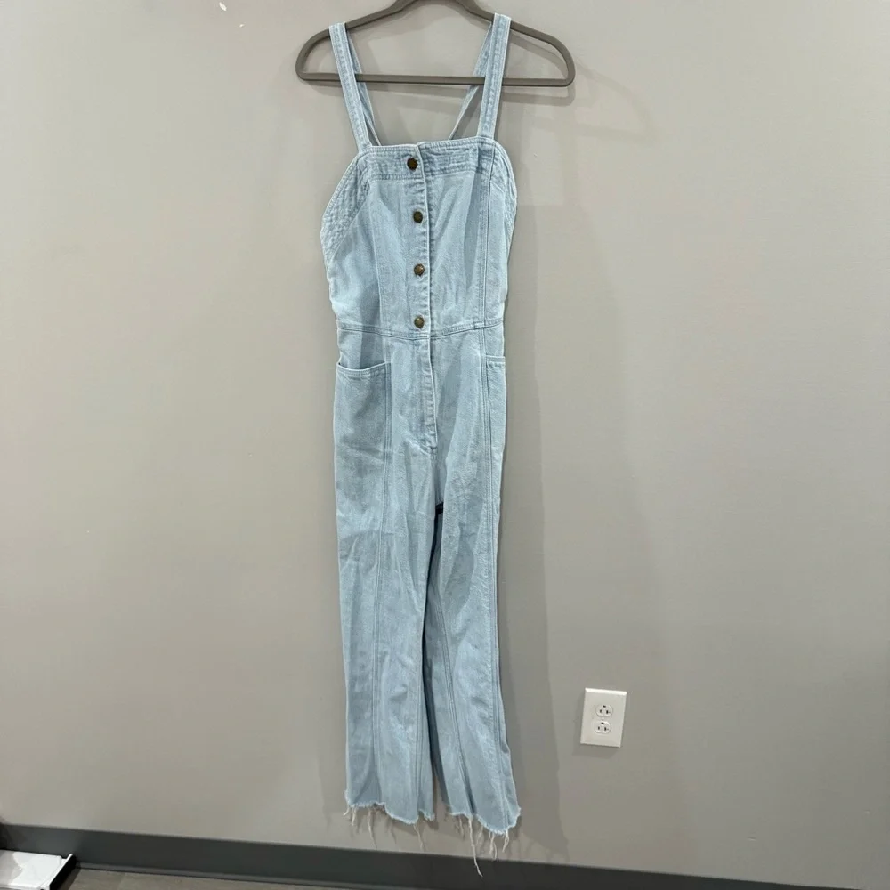 Apiece Apart Jumpsuit Malene in Light Wash